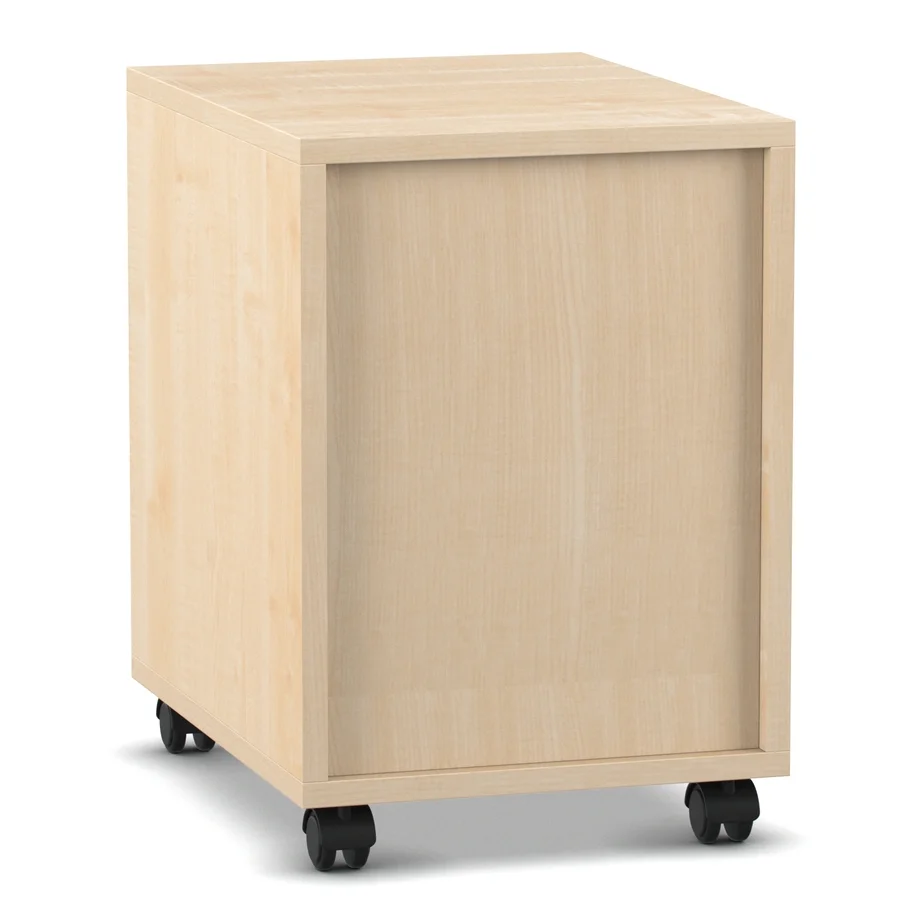 Nachtkommode, Rollbar, Holzoptik, rollen, Schubladenkasten