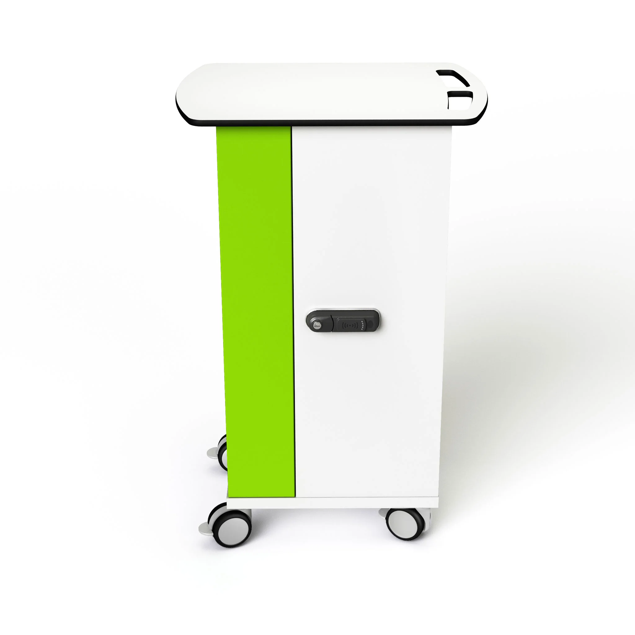 Behälter, Schrank, mobil, grüne Platte, schlossbar