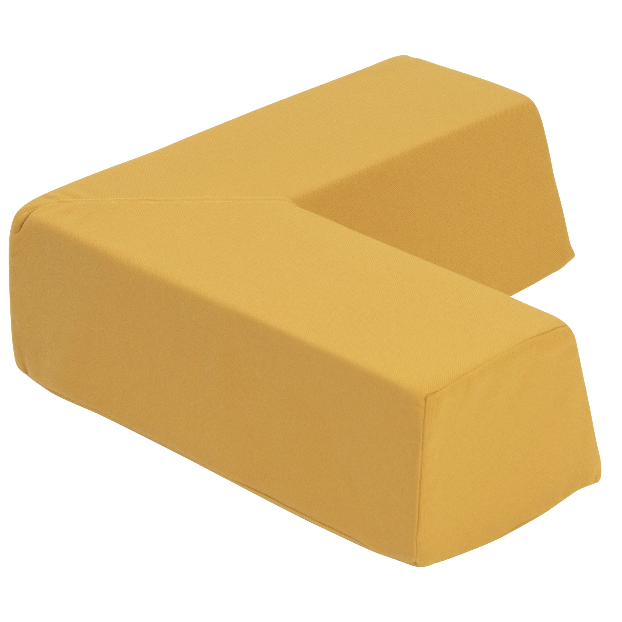 Sofa, Modular, Schnittsofa, Gelb, Stoff