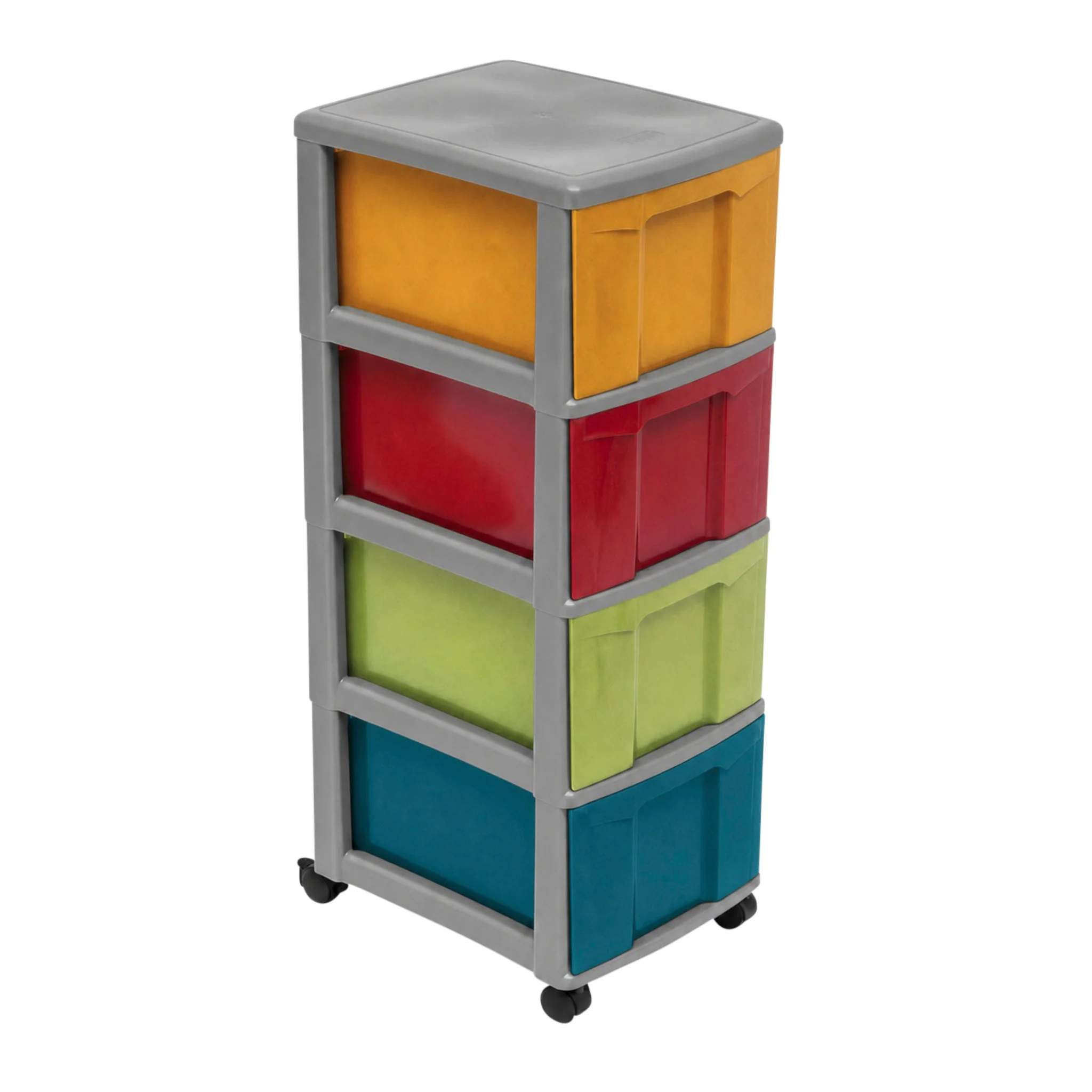 Aufbewahrung, Rolloschrank, Kunststoffbehälter, Kastenkasten, Wäscheständer?