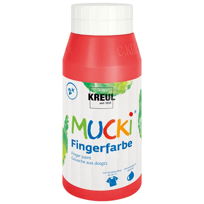 Fingerfarbe, Fingerfarbe Rot, Kreul, 2+ Jahre, Kinderspielzeug