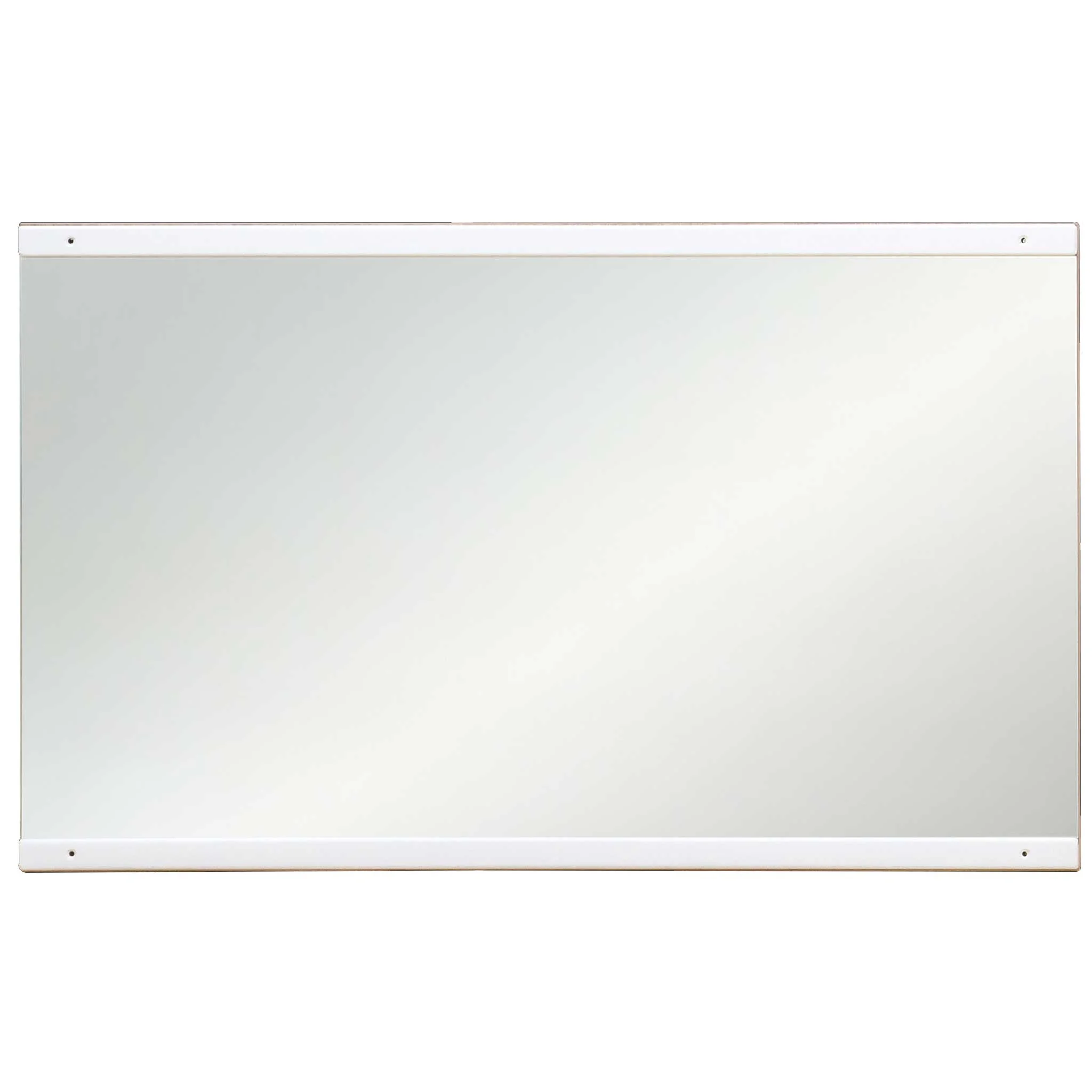 Spiegel, Wandspiegel, Rahmenlos, Großformat, Schwarz-weiß/Isolierglas