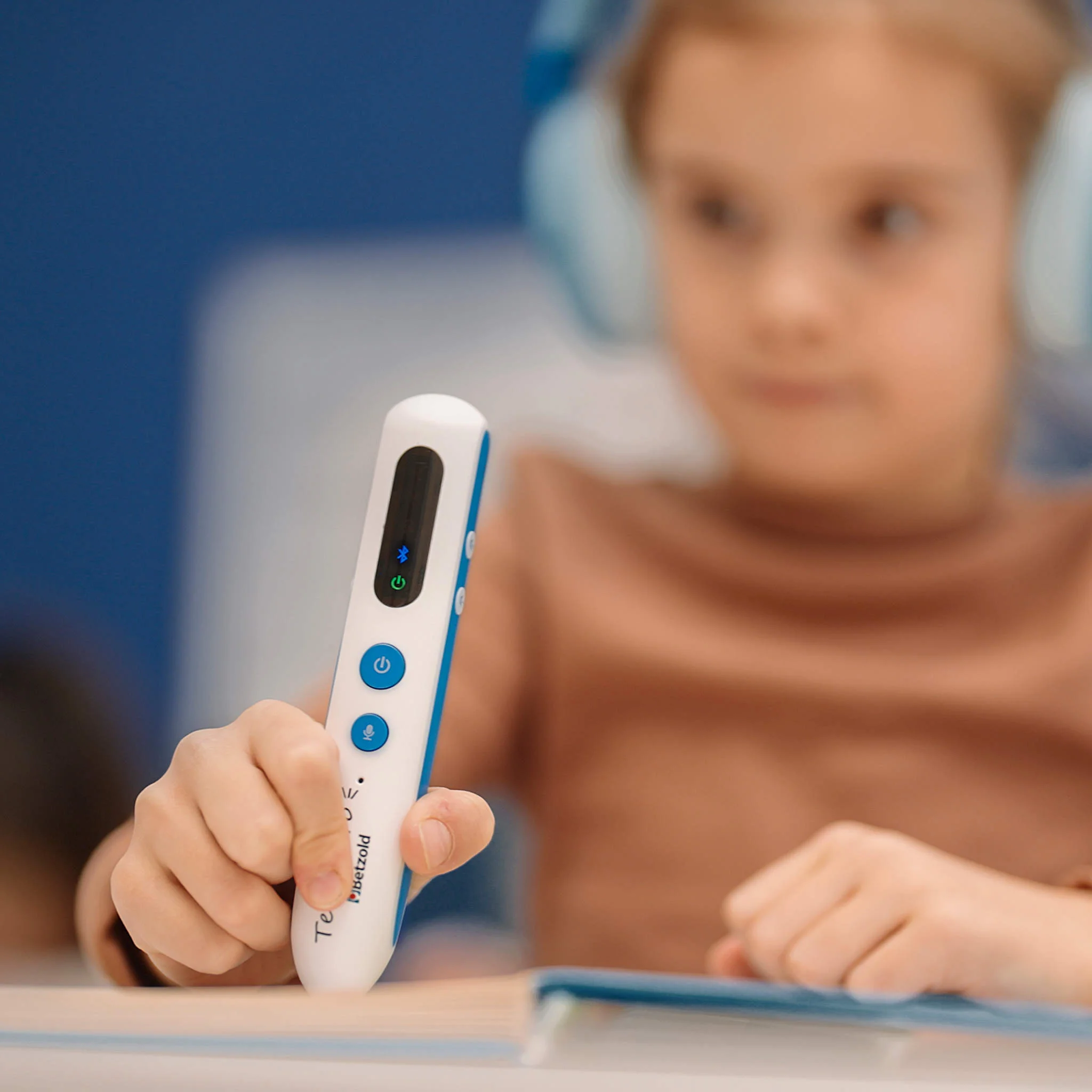Infrarot-Stift, Blau, Elektronischer Stift, Berührungssensor, Bildungsgerät