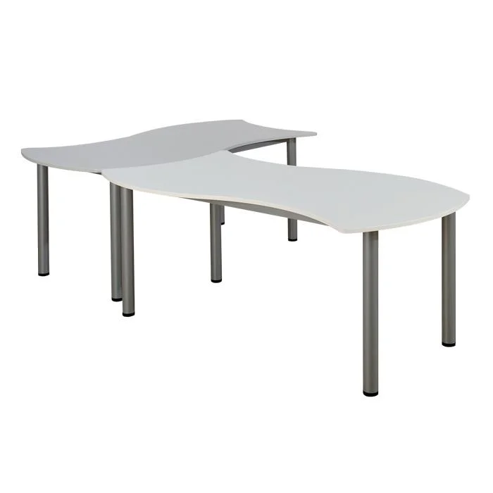 tisch, kantentisch, metallbeine, weißer tisch, mehrzwecktisch