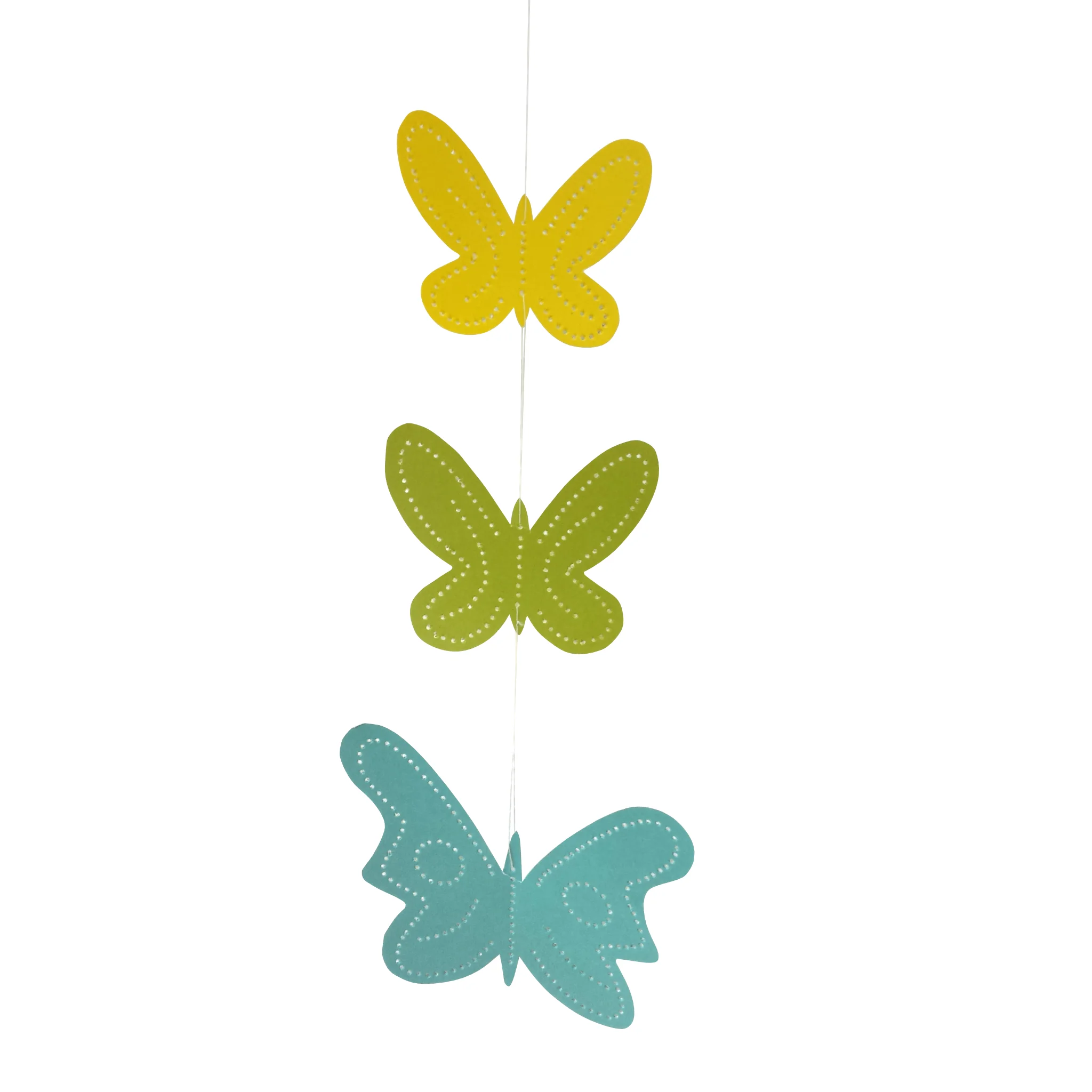 Schmetterling, Girlande, Wanddeko, bunt, Papier