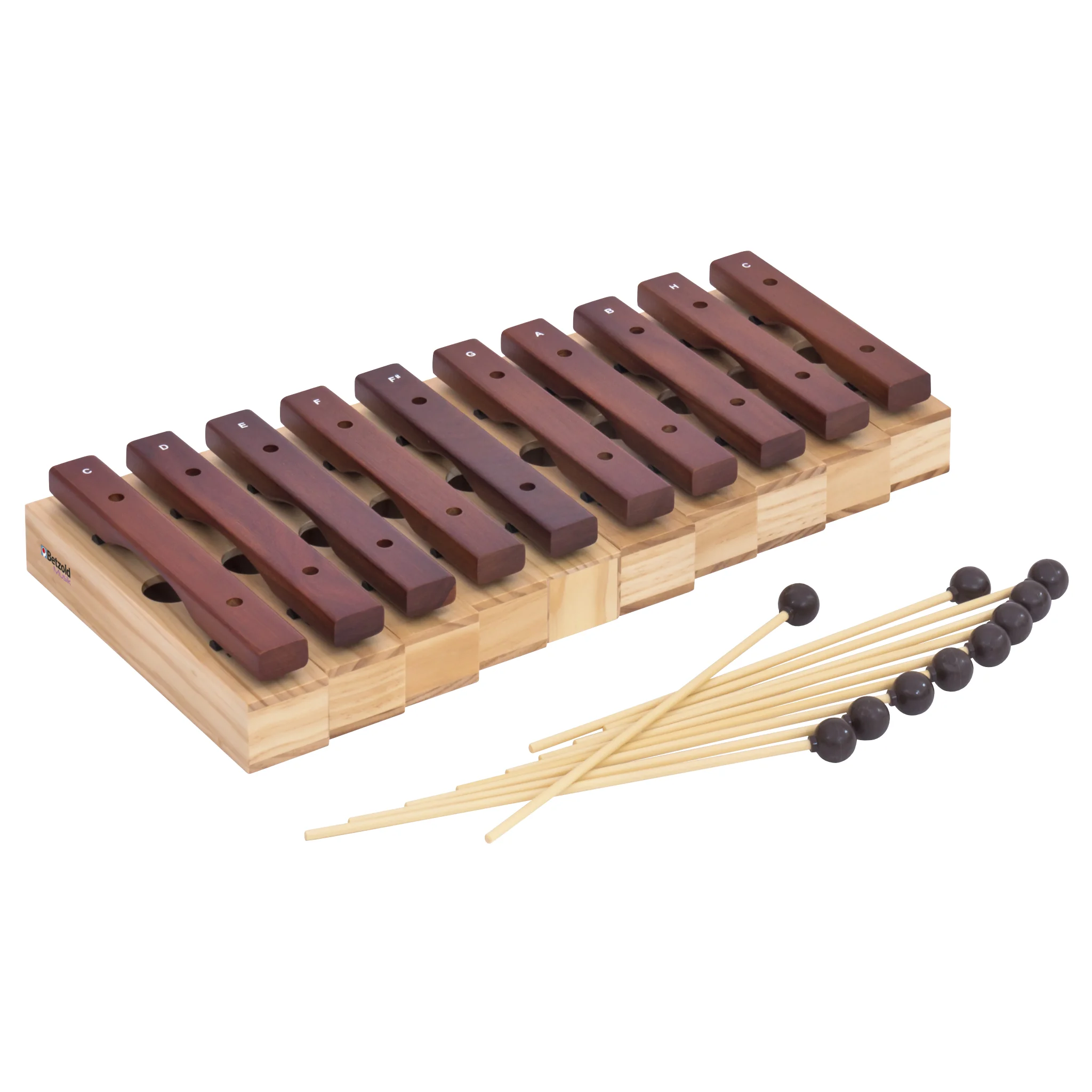 xylophon, Holz-xylophon, Musikinstrument, Schlägel, Holzstäbe