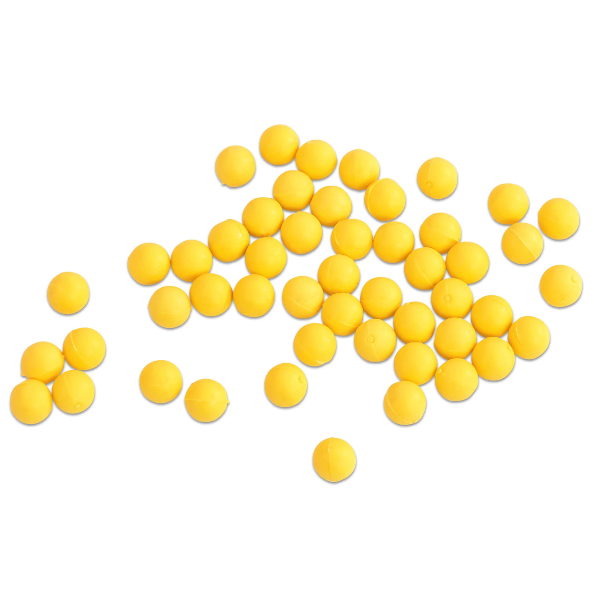 gelbe kugeln, gelbe tablette, farbige perlen, runde form, pille gelb