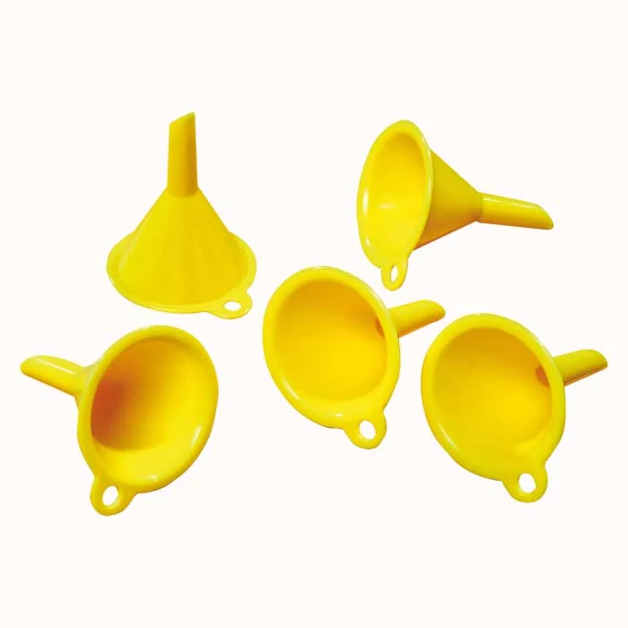 gelb, Trichter, Küche, Trichter-Set, Plastik