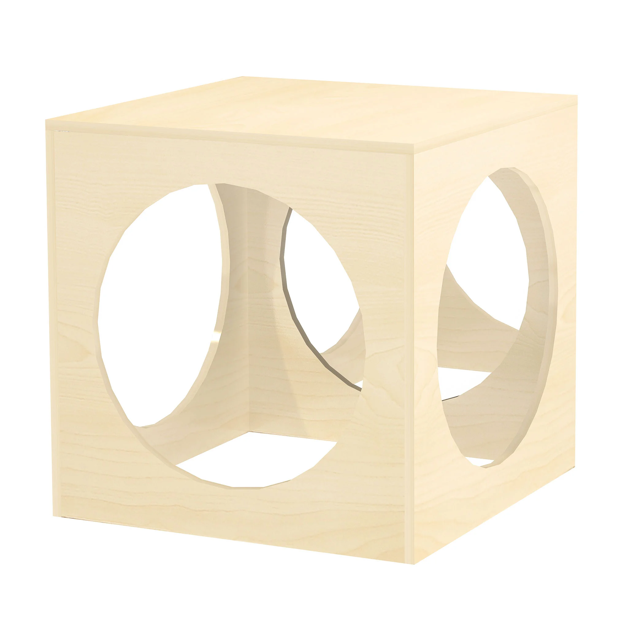 Holzblock, Schneideblock, Holzwürfel, Lernspielzeug, Küchenzubehör