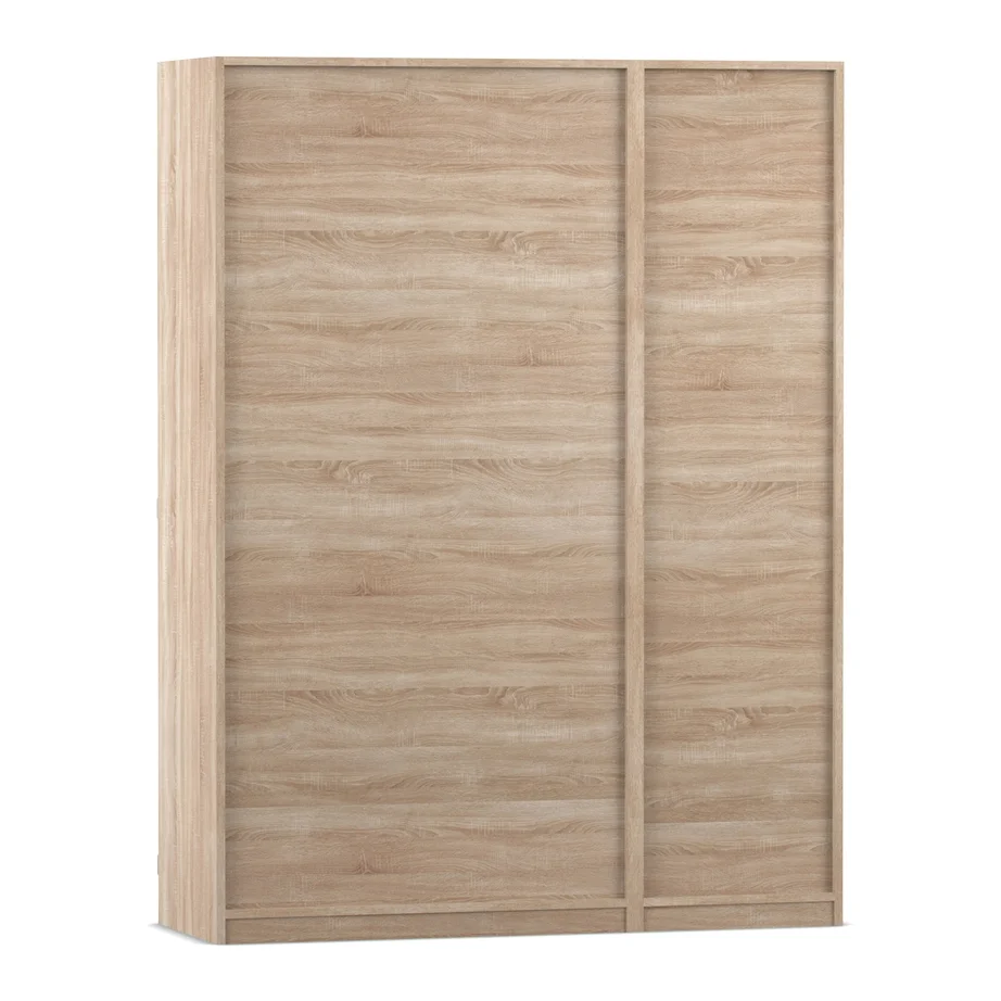 Schrank, Garderobe, Holzoptik, Schiebetür, Wandschrank