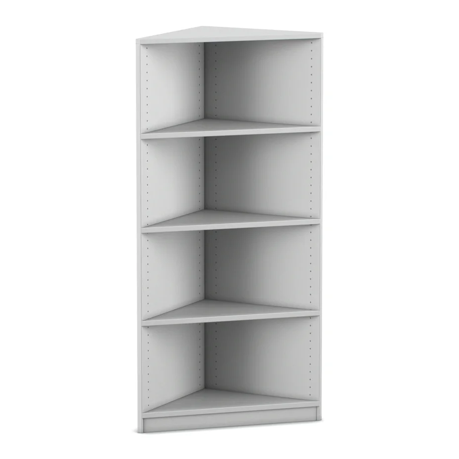 Regal, Bücherregal, hochformatiges Regal, freistehendes Regal, Regal mit Schrägboden