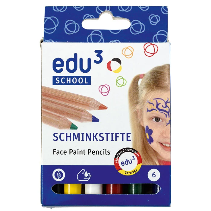 Schminkstifte, Face Paint, Pencils, Kinderfarben, Kunstbedarf