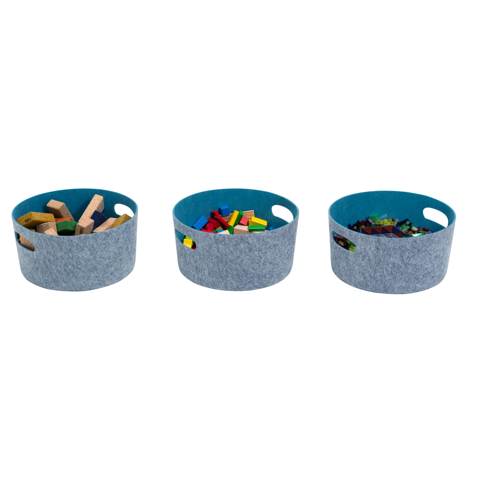 Spielbausteine, Korkklotz, Kiste, Bausteine, Sortierbehälter