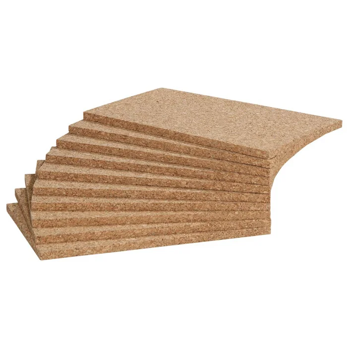 10 Korkplatten
