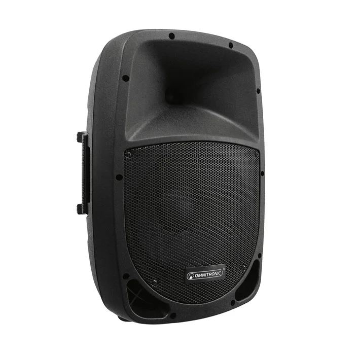 Lautsprecher, PA-Lautsprecher, tragbar, Schwarz, Mesh-Gitter