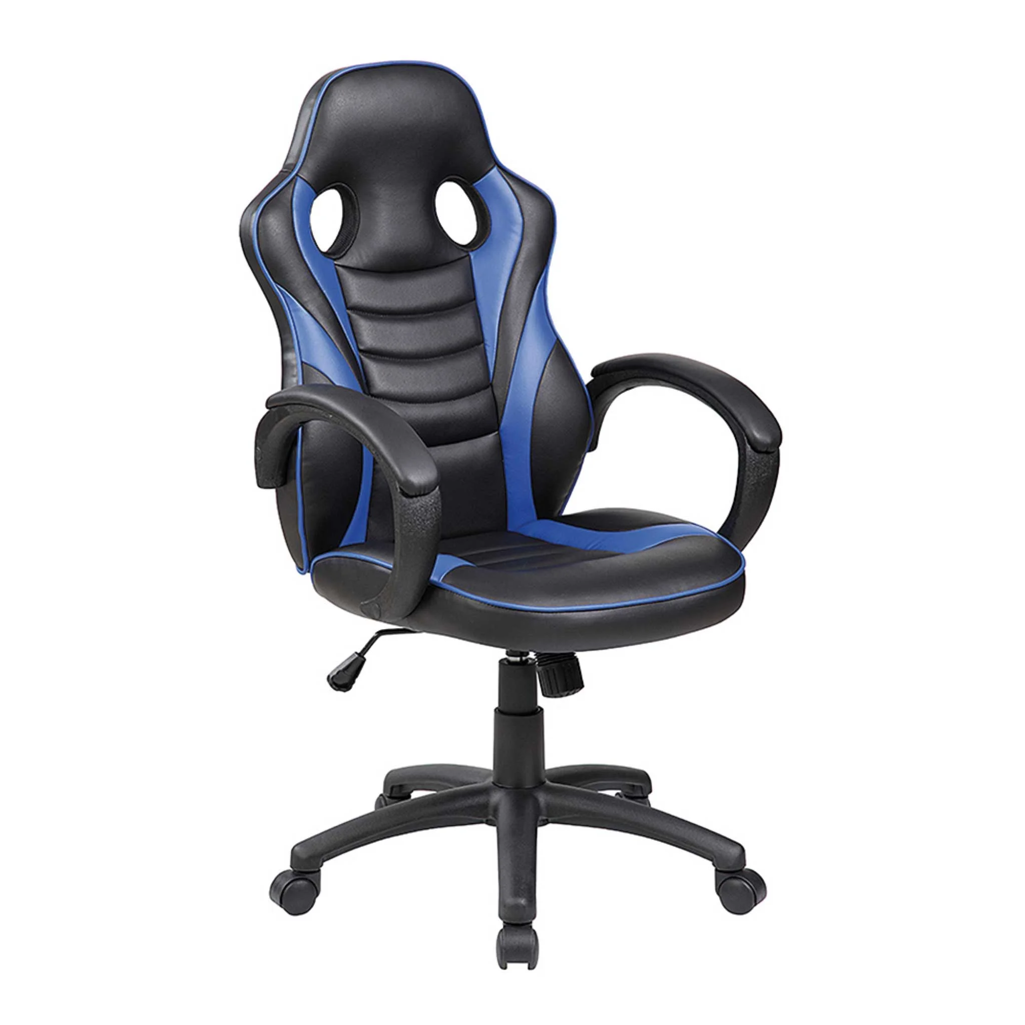 Gaming- & Büro-Stuhl "Student", schwarz-blau