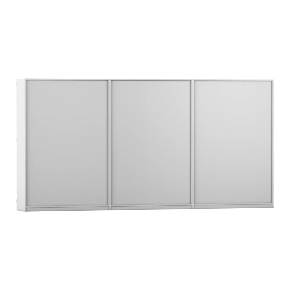 Schiebetür, Kleiderschrank, spiegellos, grau, Paneel