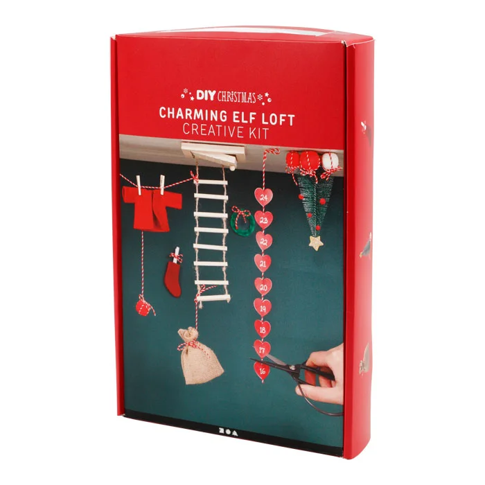 Weihnachtsdeko, Kreativset, Elfen Loft,  hanger ornament, Baumschmuck