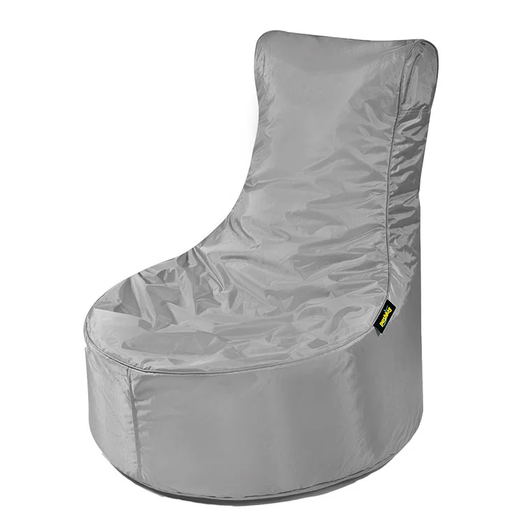 Sitzsack, Bezug, Stoff, Grau, Sesselbezug