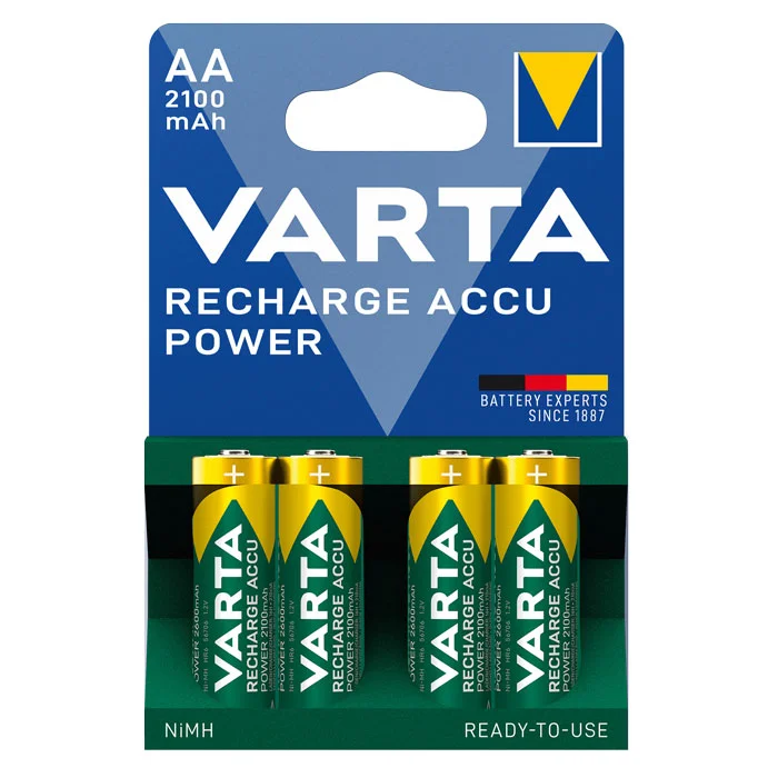 AA, VARTA, Recharge, Power, NiMH
