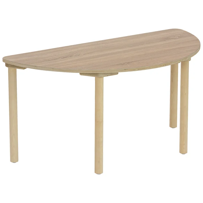 Esstisch, Holztisch, Eckig, Rund, Naturholz, Holzplatte, Beine aus Holz, Kiefernholz