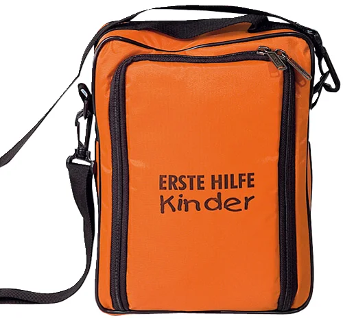 orange bag, erste hilfe, kinder, schultertasche, Reißverschlussfach