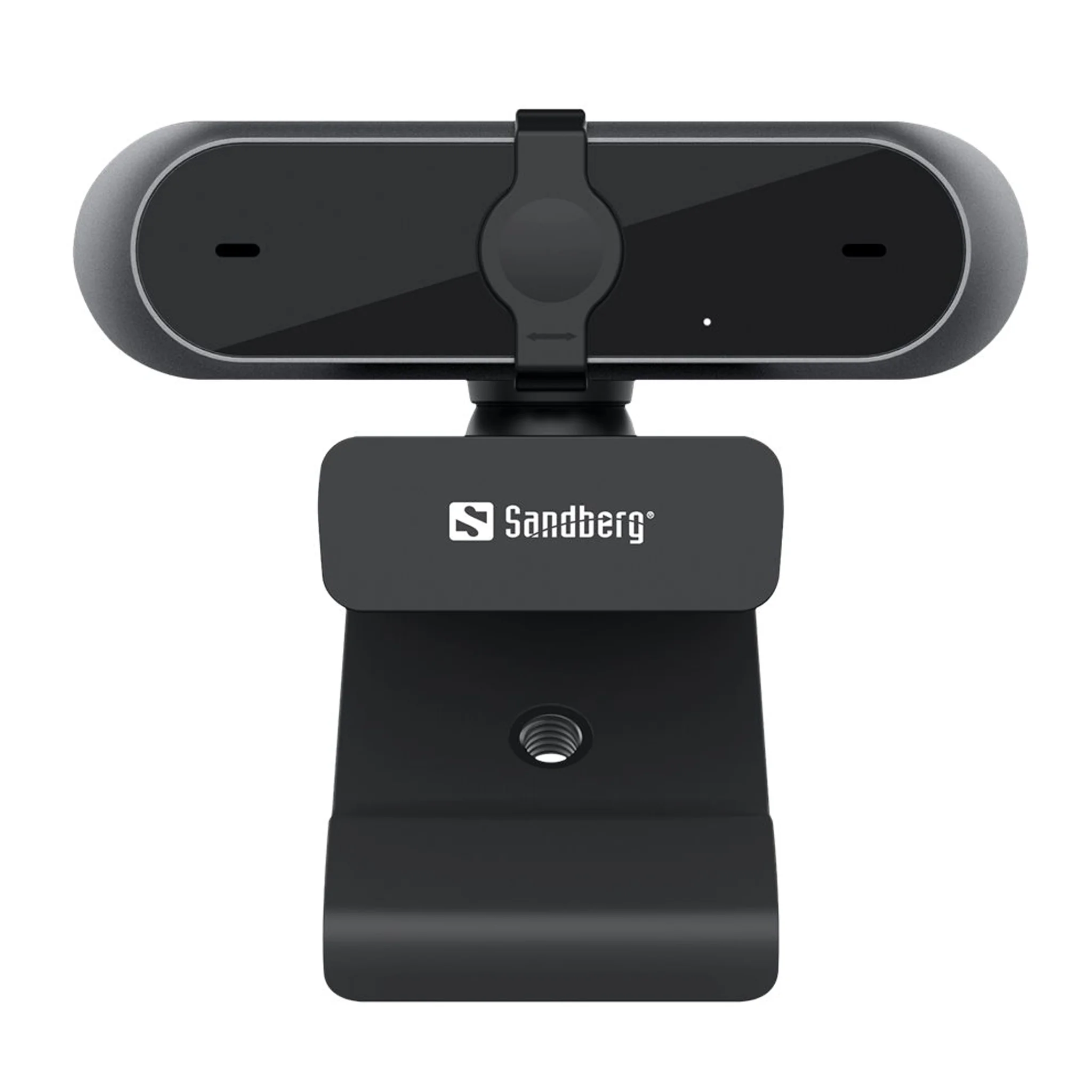 webcam,  clip mount,  verstellbar,  schwarz,  Sandberg