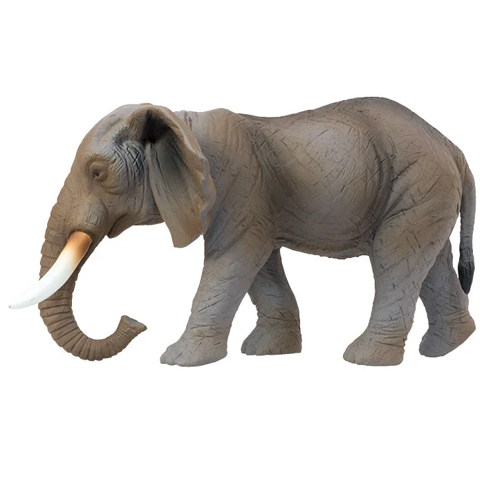 Elefant, Spielzeug, Tiermodell, grau, Schnauze