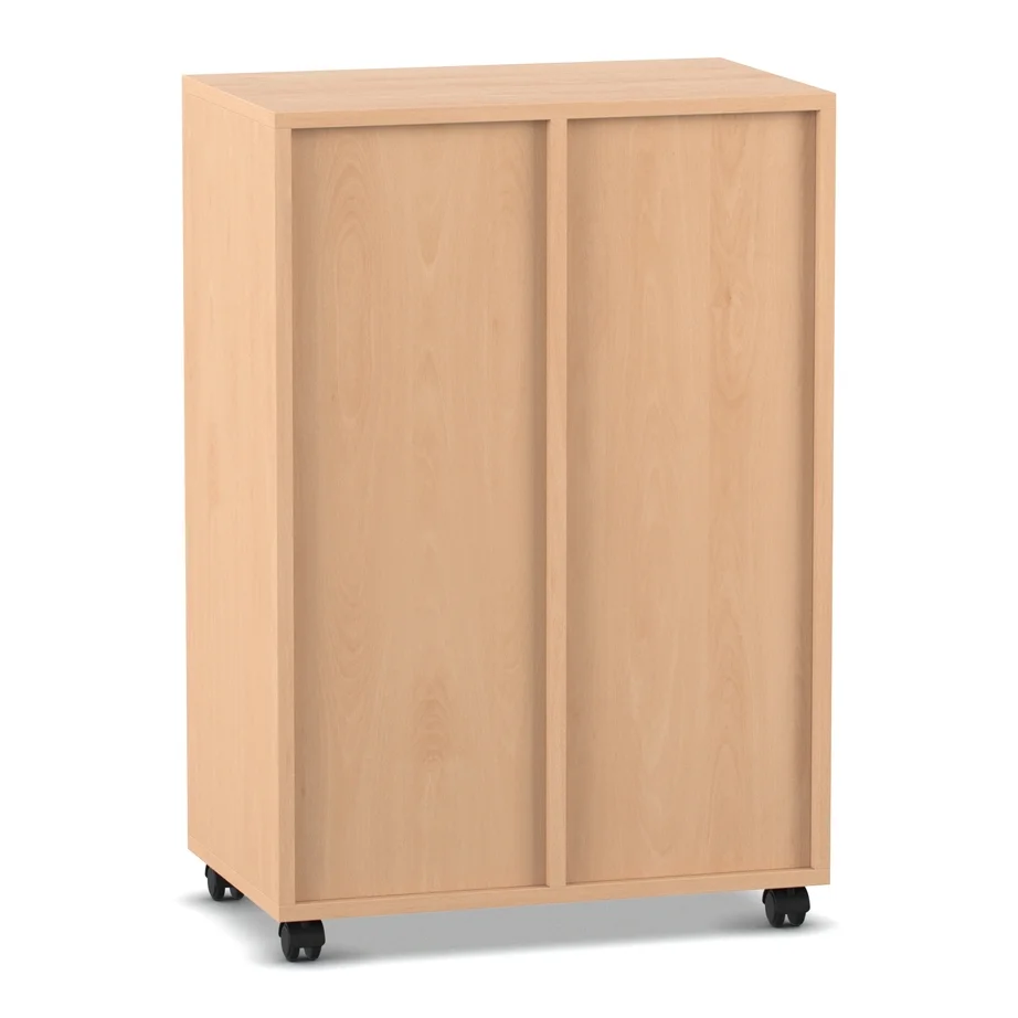 Schrank, Schiebetür, Holzoptik, Mobiliar, Rollschrank