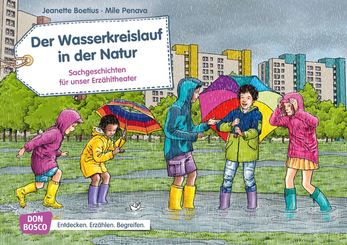 Kamishibai-Bildkarten, Der Wasserkreislauf in der Natur