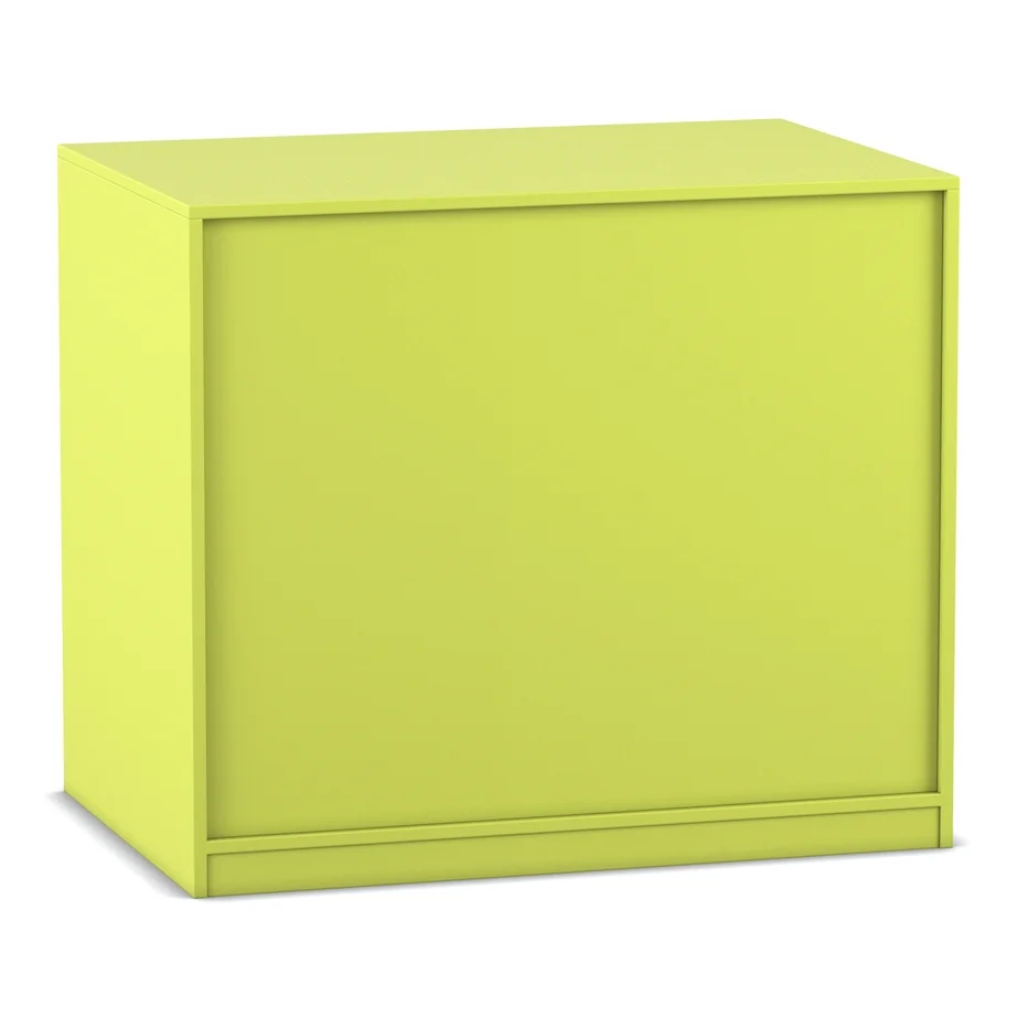 Kleiderschrank, Schrank, Wohnzimmermöbel, Minimalistisch, Lackiertes Metall