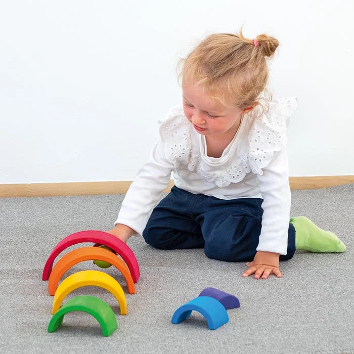 Kinder, Spielzeug, Holzspielzeug, Bogenstapel, Sortierstecken