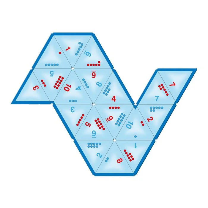 puzzle, tiles, Domino-ähnlich, blau, Muster