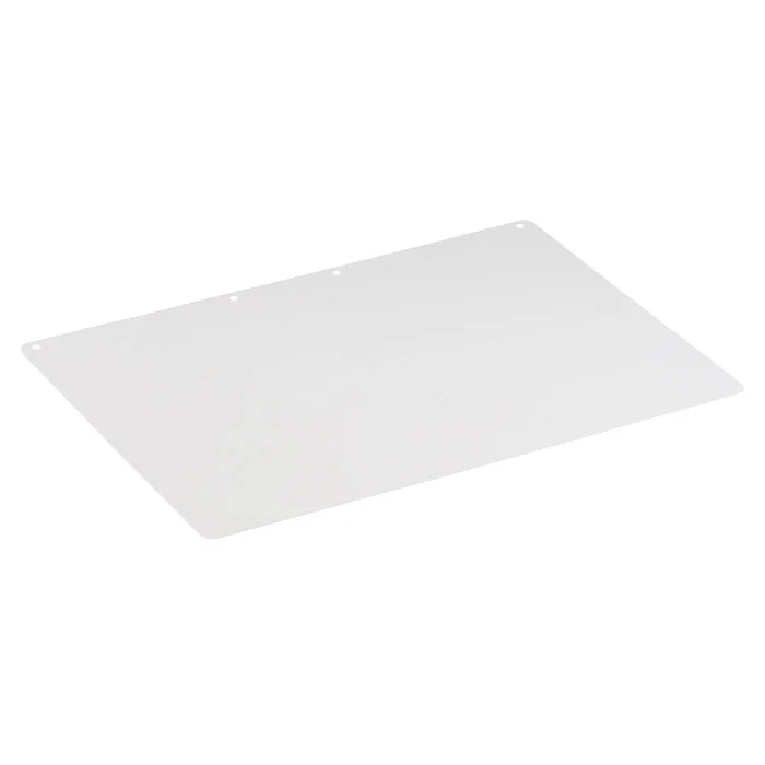 Plexiglas, Schutzfolie, Blanko, Transparente Platte, Befestigungslöcher