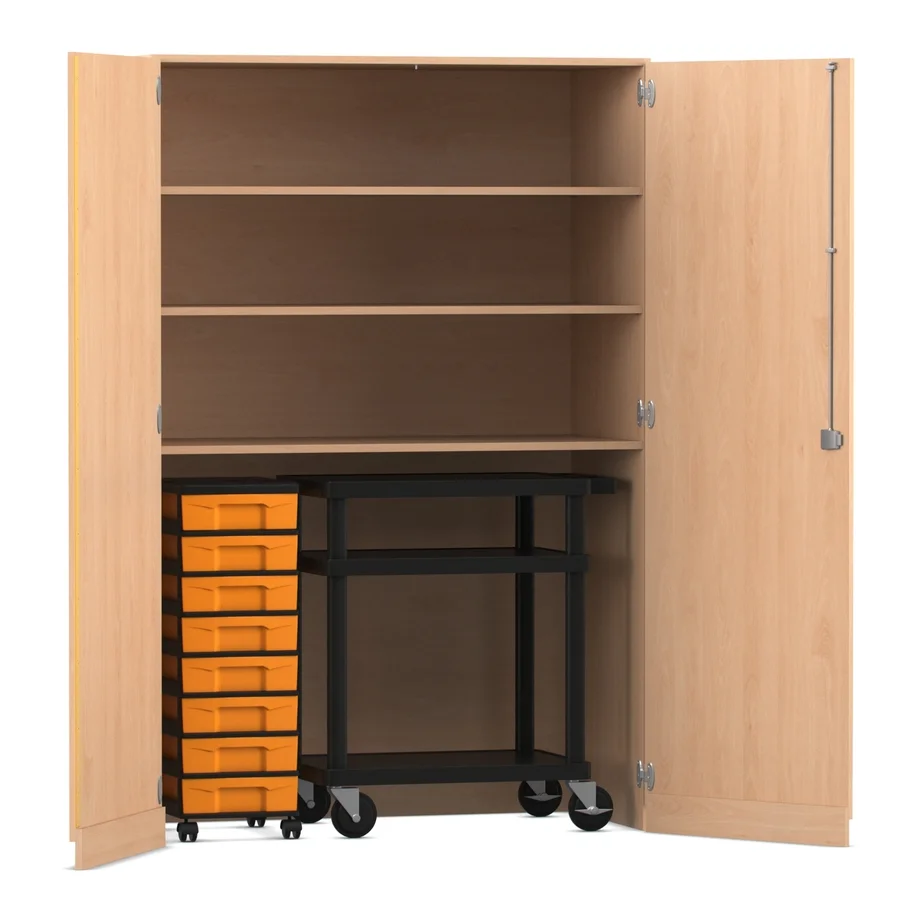 Garagenschrank ohne Mittelwand, Buche hell