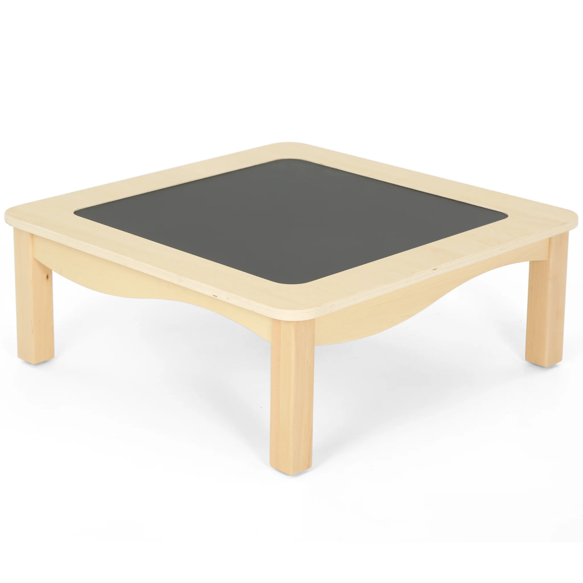 Kindertisch, Holztisch, Schwarz Tischplatte, Kinderhochwertig?, Spieltafel