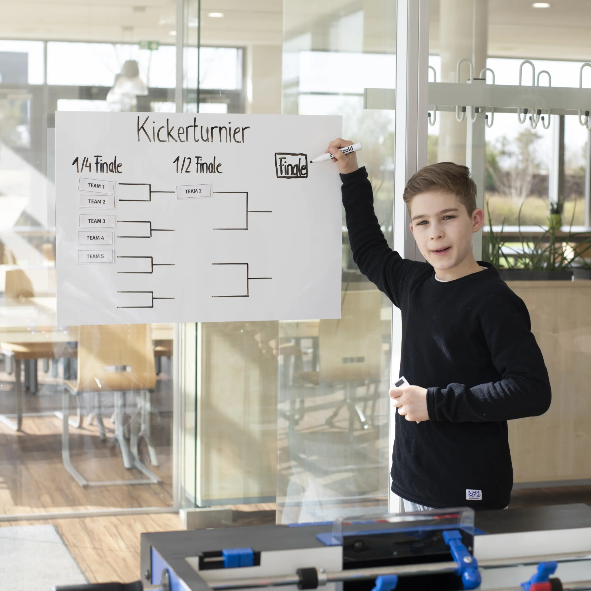 board, turnier, whiteboard, kind, innenraum