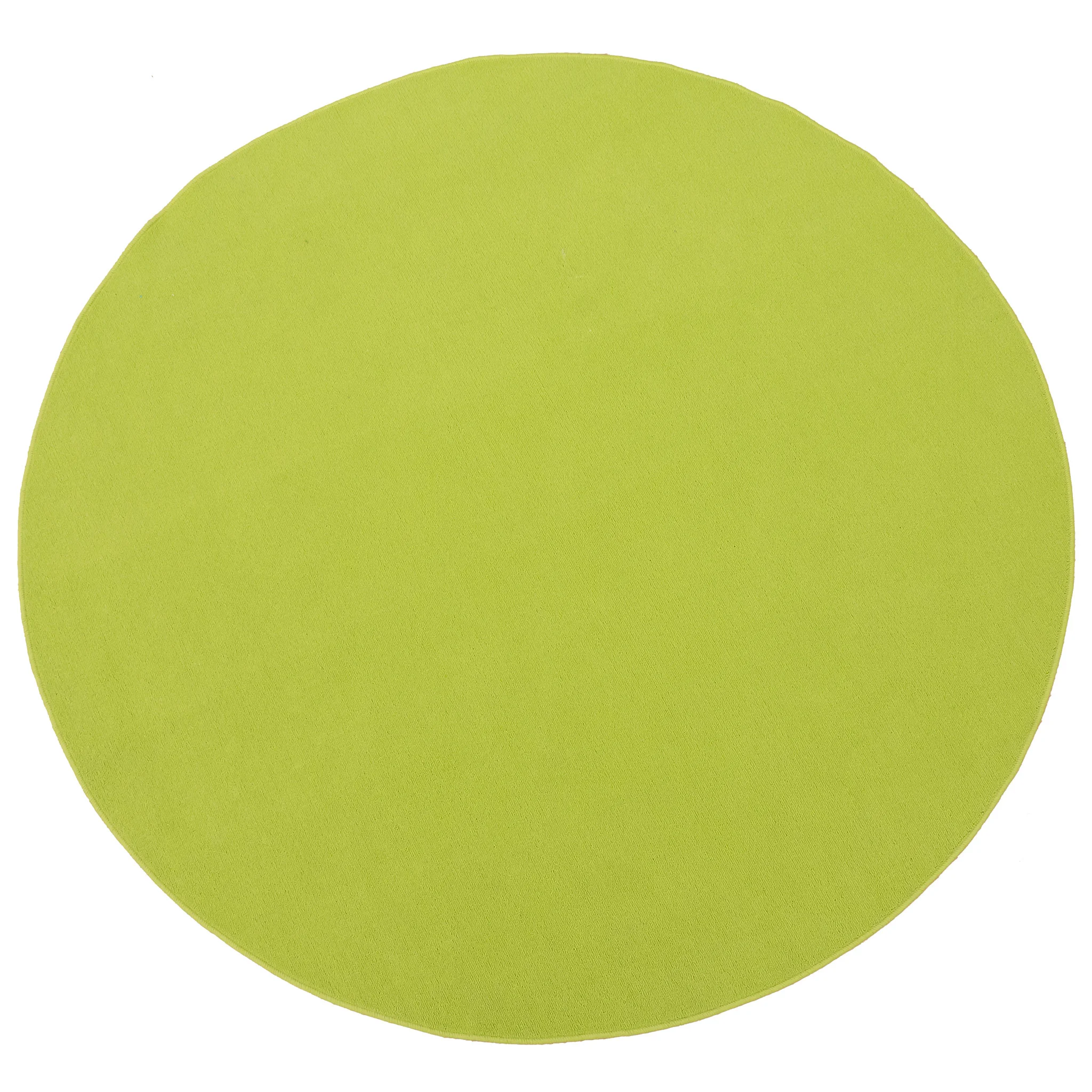 Kurzflorteppich rund, Ø 2 m, Grau
