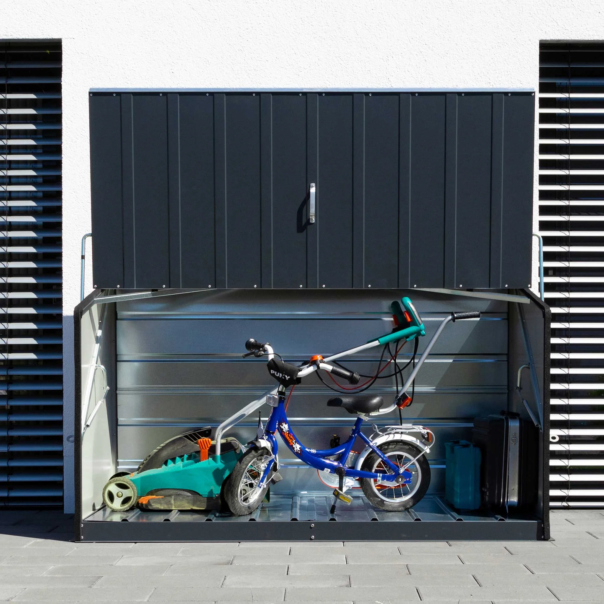 Kinderfahrrad, Draisine, Spielzeugrad, Halterung, Aufbewahrung