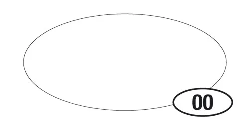 oval, Form, Bezeichnung, 00, Ring