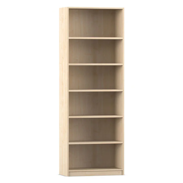 FLEXEO® Office – Regal H: 226,5 cm, Buche hell