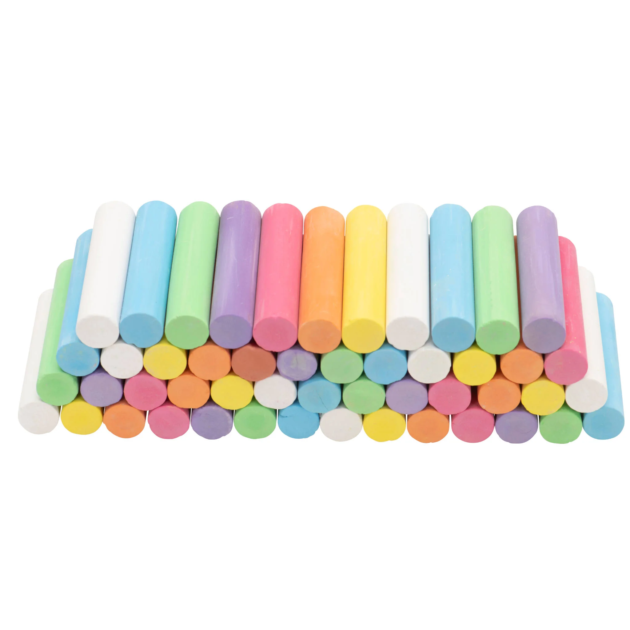 Kreide, Kunststoffstifte, Pastellfarben, Multicolor, Stifthülsen