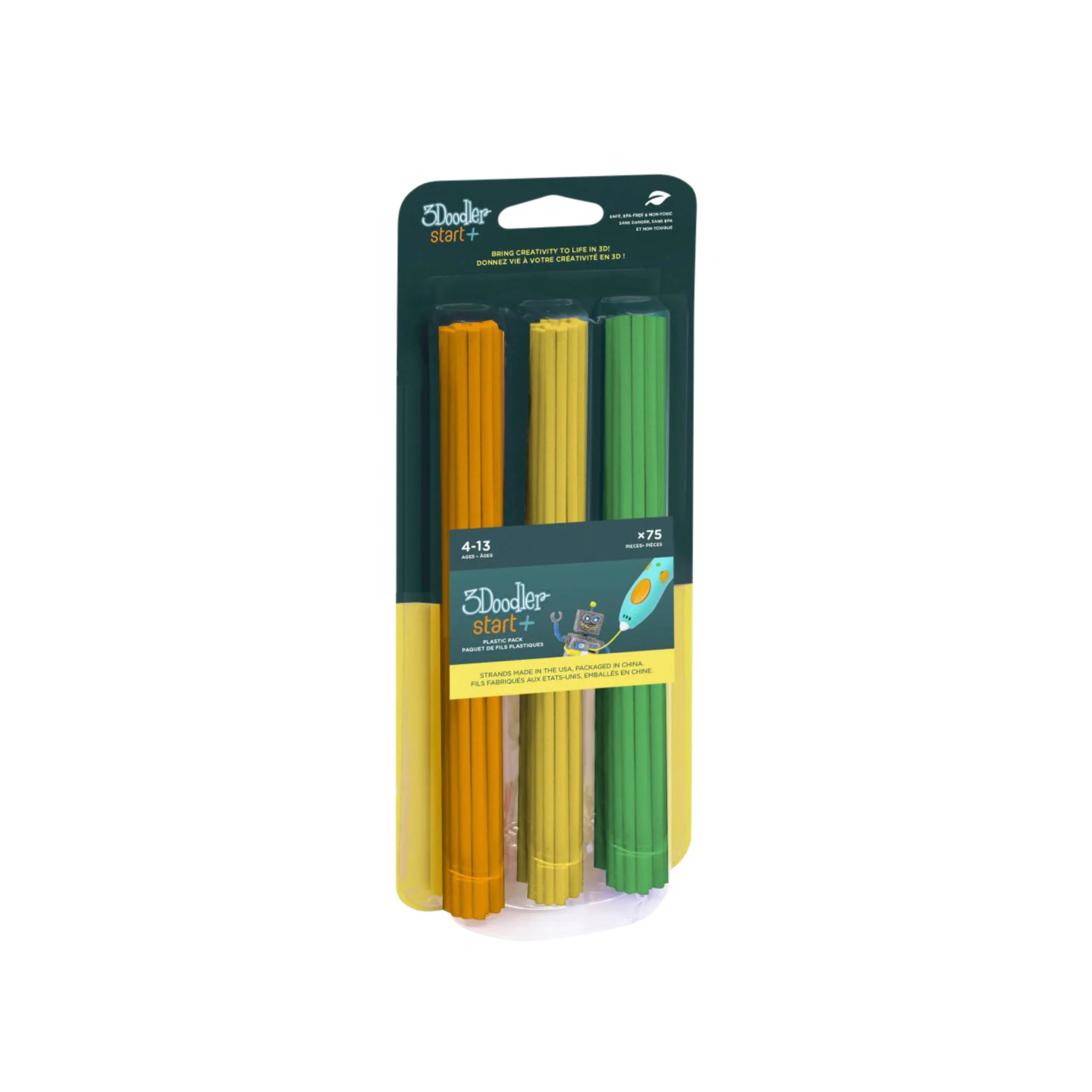 Kunstmarker, Marker Set, Mehrfarbig, Kunstbedarf, 3Doodler Start+ Speerchen