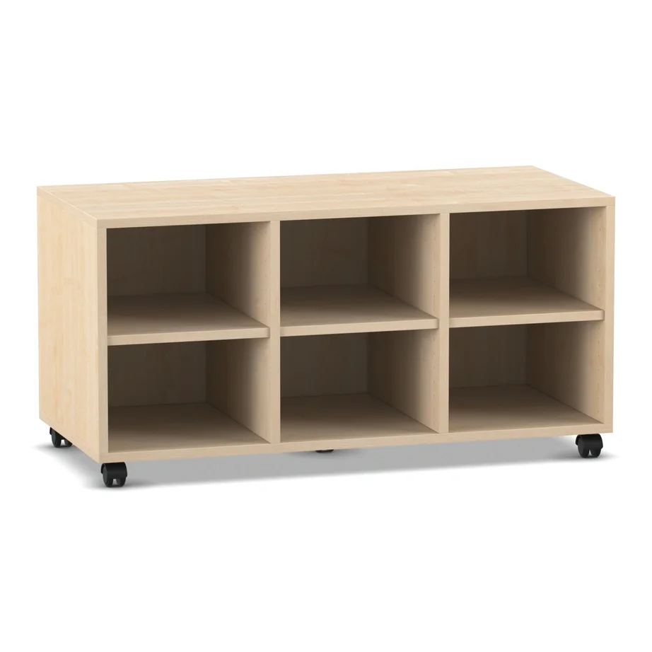 Regal, Kästen, Schiene, Holz, Rollwagen