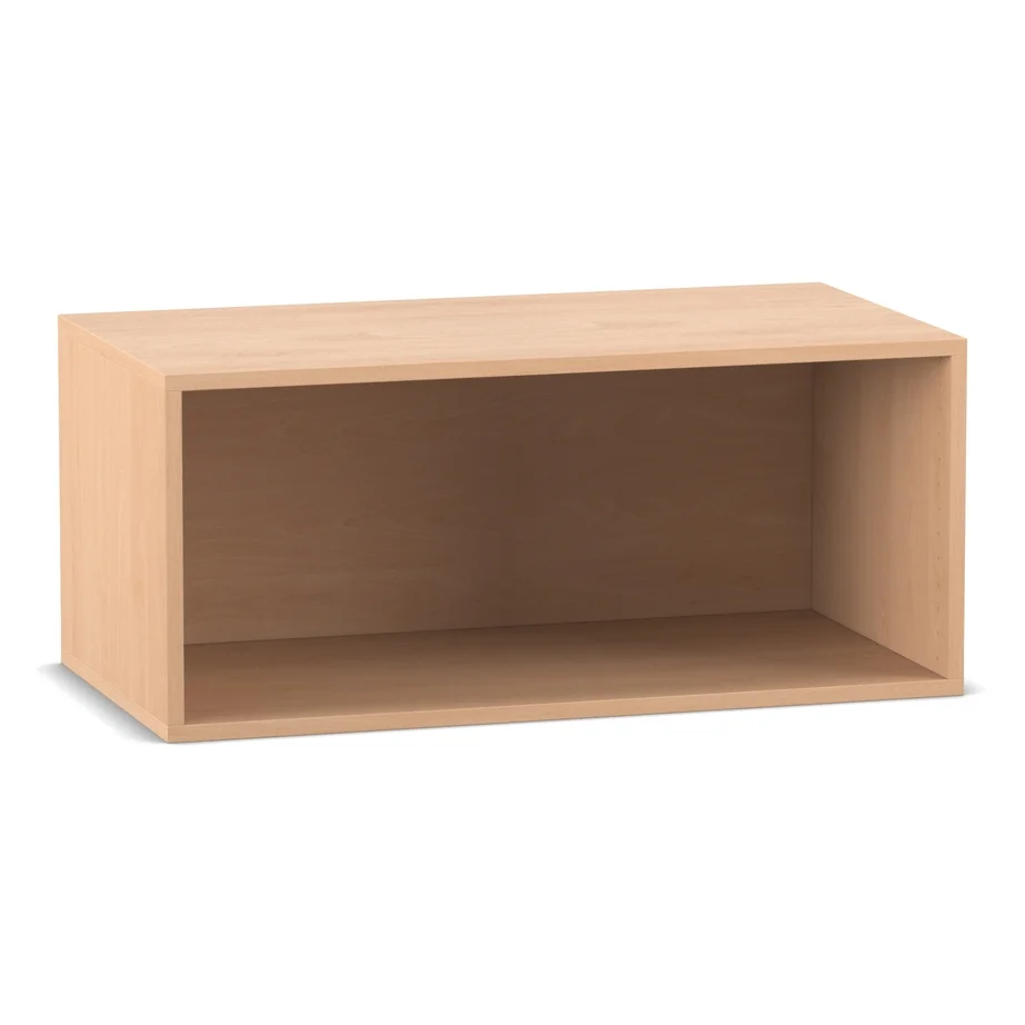 Aufsatzregal, 41,1 x 94,4 cm, Buche hell