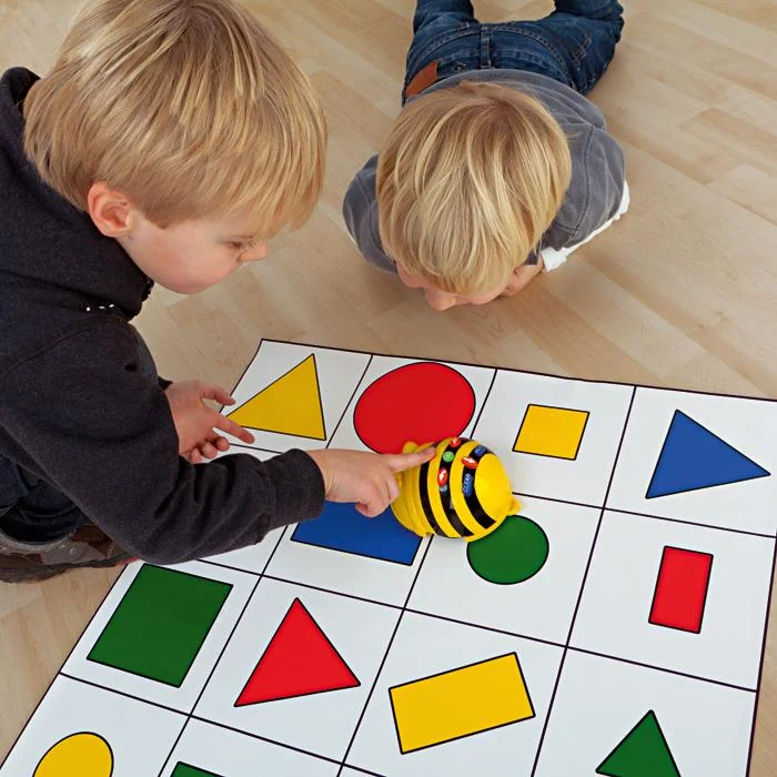 Lernspiel, bunte Formen, Kinderspiel, Farbenreiche Formen, Spielmatte