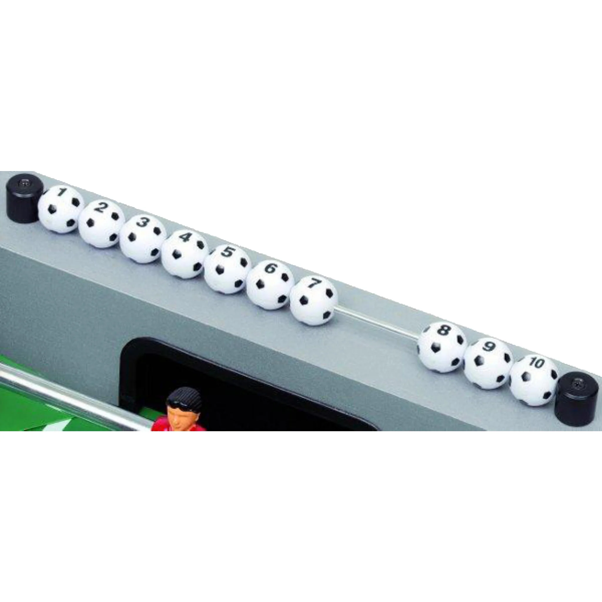 Tischkicker, Fußballkugeln, Playfield, Liegende Zahlen, Kleinteile
