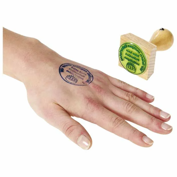 Stempel, Handstempel, Handaufdruck, Weltstempel, Tintenstempel