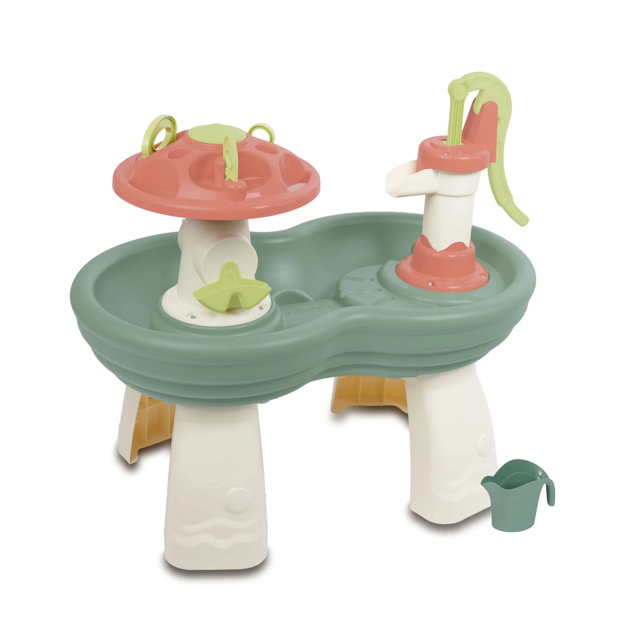Spielzeug, Wasser-Tisch, Puppenbad, Grün, Rosa
