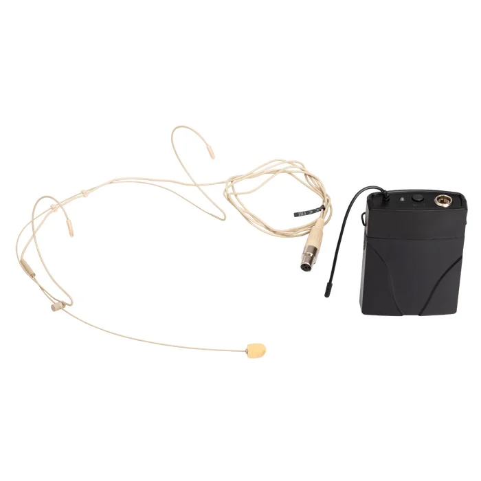 Headset, Mikrofon, Kabel, Batteriepack, Stecker